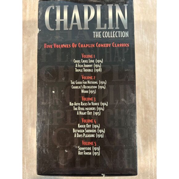Chaplin: The Collection 5-Video Set - Picture 2 of 4